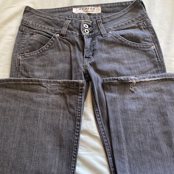 New Hudson Flare Jeans women’s Sz.26 Grey - Picture 9 of 9